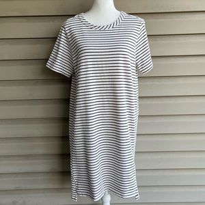 •Buffalo David Bitton• Short Sleeve Striped Knit Dress - Size Large